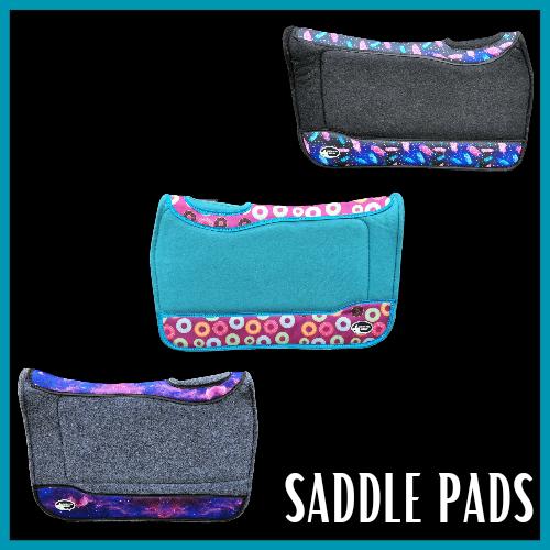 Equitem 22 X 22 Wool Pony Saddle Pad with Fleece Bottom