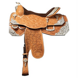 Billy Royal® Platinum Tacoma Silver Show Saddle 16 Inch #43352 160 Lt Backordered - Expected