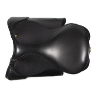 Jeremy & Lord Leather Gp Saddle W/Adjustable Gullet - Black Dressage