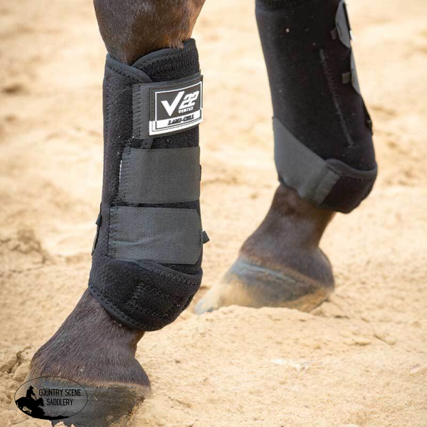 Lami - Cell Ventex 22 Front Boots Black Western Girths