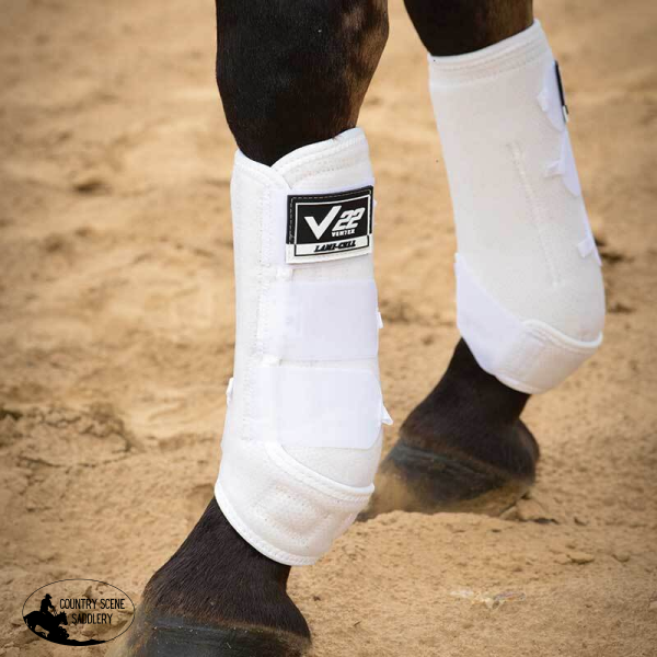 Lami - Cell Ventex 22 Front Boots White Western Girths