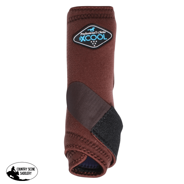 Professional's Choice Sports Medicine Boots 2XCool Front Pair- Chocolate