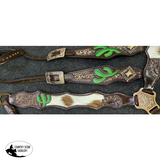 Showman ® One Ear Headstall And Breast Collar Set Cow Tack Sets