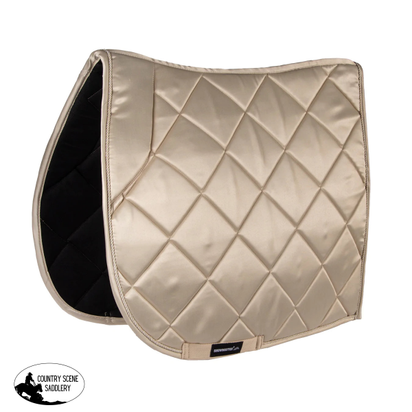 Showmaster Satin Gp Saddle Pad High Wither Beige English Pads