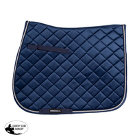 Showmaster Velvet Gp Saddle Pad With Bamboo Lining Navy English Pads