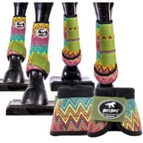 New! Rainbow Chevron Boots.