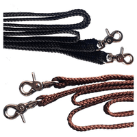 New! Reins In Soft Nylon Braided With Trigger Snaps Posted.* Contact Reins