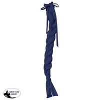 New! Showman ® Durable Lycra® Braid-In Tail Bag. Blue