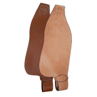 Showman ® Smooth Leather Replacement Fenders.