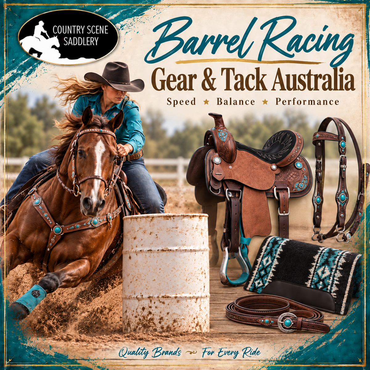 Barrel Racing Gear & Tack Australia – Translation missing: en ...