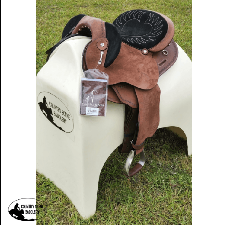 Syd Hill Gibson Half Breed Saddle - SHXP Adjustable Tree