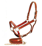 Halter Leather Chestnut - Country Scene Saddlery and Pet Supplies