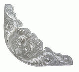 Small Corner Plate Pair 4" x 1 1/4" - Country Scene Saddlery and Pet Supplies