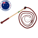 Redhide Yard Whip 4' x 4 plait - Country Scene Saddlery and Pet Supplies