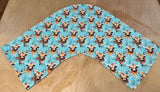 New! Tri Pillowcase - Teal Highland - PRE-ORDER