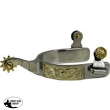 087801L - Roping Spur Ladies with Silver Trim - Country Scene Saddlery and Pet Supplies