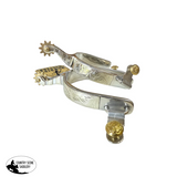 087801L - Roping Spur Ladies with Silver Trim - Horse Tack