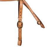Syd Hill Barcoo Bridle Head- Chestnut - Country Scene Saddlery and Pet Supplies