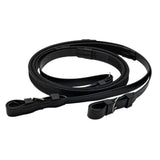 NEW! Syd Hill PVC SS Buckle End Reins-White - Country Scene Saddlery and Pet Supplies