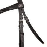 NEW! Syd Hill Raised Show Snaffle-Havana - Country Scene Saddlery and Pet Supplies