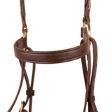 NEW! Syd Hill Rawhide Browband Barcoo Bridle Head-Havana - Country Scene Saddlery and Pet Supplies