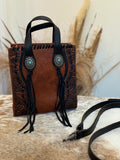 New! Laredo Mini Tote / BROWN - Country Scene Saddlery and Pet Supplies