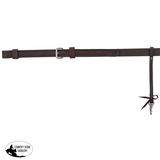 1 1/2’’ Floral Flank Cinch - Chocolate - Back Cinch