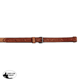 1 1/2’’ Floral Flank Cinch - Regular Oil - Back Cinch