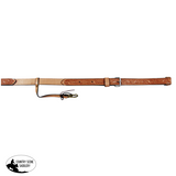 1 1/2’’ Floral Flank Cinch - Ultra Light - Back Cinch