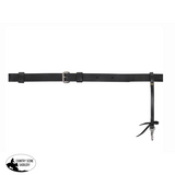 1 1/2’’ Smooth Flank Cinch - Black - Back Cinch