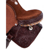 10,12 and 13 inch Buffalo Youth Barrel Style Saddle. - Country Scene Saddlery and Pet Supplies