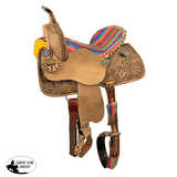10" Double T Barrel style western saddle - Country Scene Saddlery and Pet Supplies
