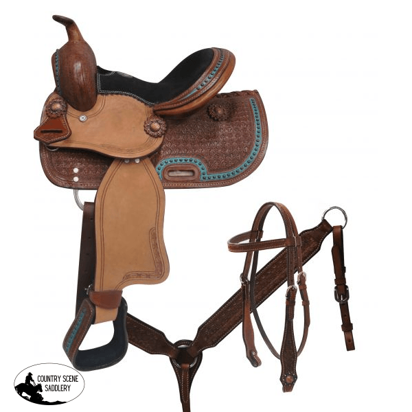 10’ Double T Youth/Pony Saddle Set