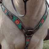 NEW! Circle Y Cactus Flower Tackset - Country Scene Saddlery and Pet Supplies