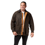 Syd Hill Oilskin Stockman Deluxe Jacket - Country Scene Saddlery and Pet Supplies