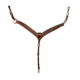 Syd Hill Abbot Breastplate-Havana - Country Scene Saddlery and Pet Supplies
