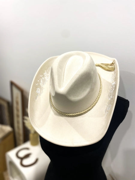 NEW! Langley Cowboy Hat /  IVORY