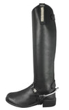 New! Leather Spur Strap Keepers With Swarovksi Crystal (Pair)
