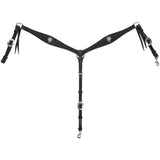 New! Dark Rider Breast Collar - Country Scene Saddlery and Pet Supplies