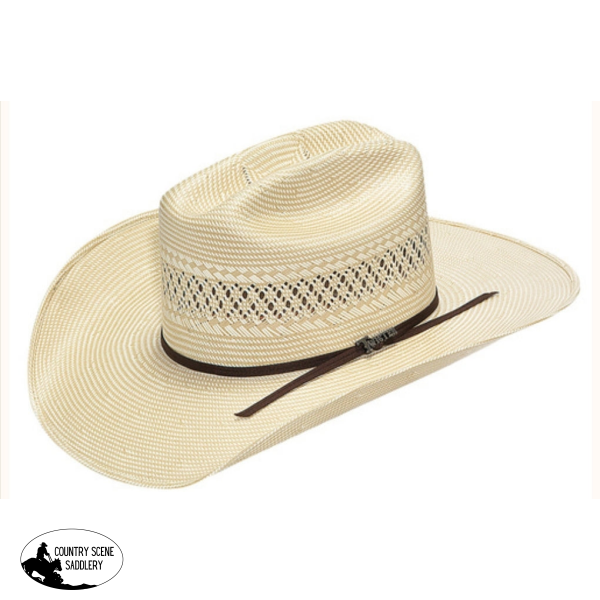 10X Palm Straw Hat Western