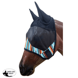 1178048 #2 178048 Showman ® Serape Southwest Print accent fly mask with ears. - Country Scene Saddlery and Pet Supplies