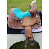 12", 13" Double T Youth Bear Trap style saddle Gullet: 7.5" Bars:&nbsp;Full&nbsp;QH Bars - Country Scene Saddlery and Pet Supplies