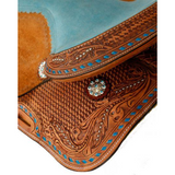 12", 13" Double T Youth Bear Trap style saddle Gullet: 7.5" Bars:&nbsp;Full&nbsp;QH Bars - Country Scene Saddlery and Pet Supplies
