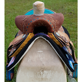 12", 13" Double T Youth Bear Trap style saddle Gullet: 7.5" Bars:&nbsp;Full&nbsp;QH Bars - Country Scene Saddlery and Pet Supplies