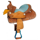 New! 12 13 Double T Youth Bear Trap Style Saddle Posted* Western Saddles