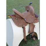 12", 13" Double T Youth Hard Seat Barrel Full QH Bars - Country Scene Saddlery and Pet Supplies