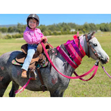 12’’ 13’’ Double T Youth Hard Seat Barrel style saddle