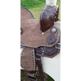 New! 10 12/ 13 Double T Youth Hard Seat Barrel Style Saddle. Posted.