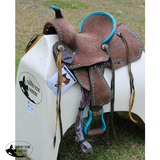 12"/ 13" Double T Youth Hard Seat Barrel style saddle. - Country Scene Saddlery and Pet Supplies