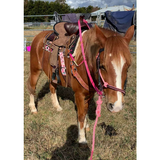 12’’ 13’’ Double T Youth Hard Seat Barrel style saddle